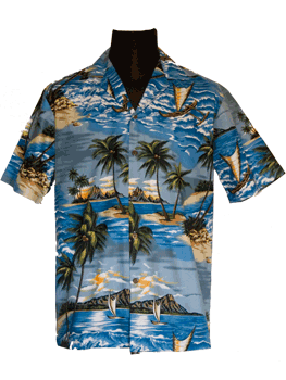 man hawaiian shirt